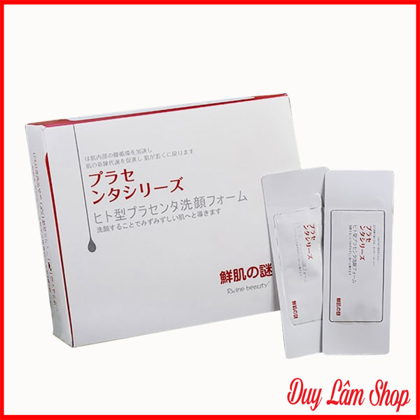 Mặt nạ ủ trắng nhau thai người của Nhật Bản 50 gói/Hộp