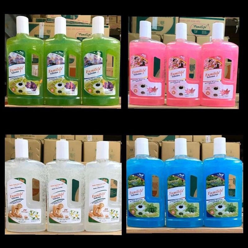 Nước thơm lau sàn familife 1000ml sàn sạch sáng bóng