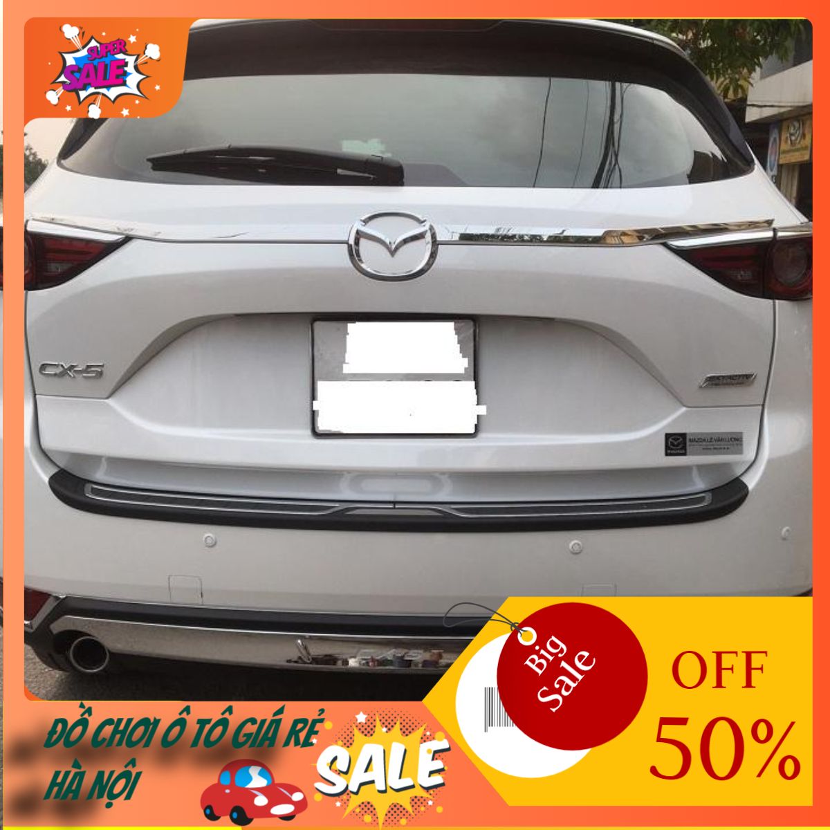 ỐP TAY MỞ CỐP THEO XE MAZDA CX5 2018 - 2019