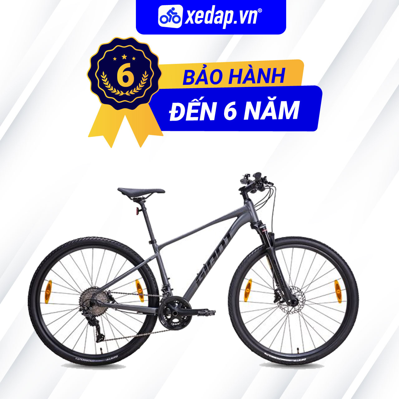 Xe đạp thể thao địa hình mtb giant roam 0 disc – phanh đĩa, bánh 700c – 2022