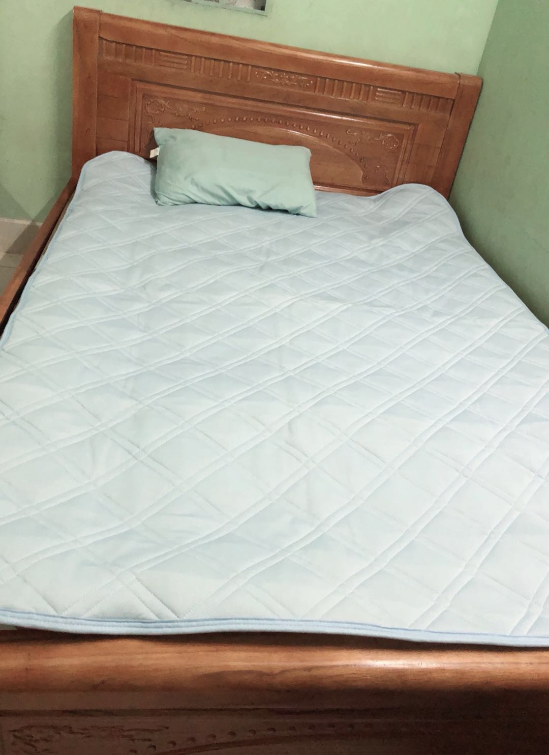 Tấm Lót Bảo Vệ Nệm  140x200-160x200 Vải Mát Mịn