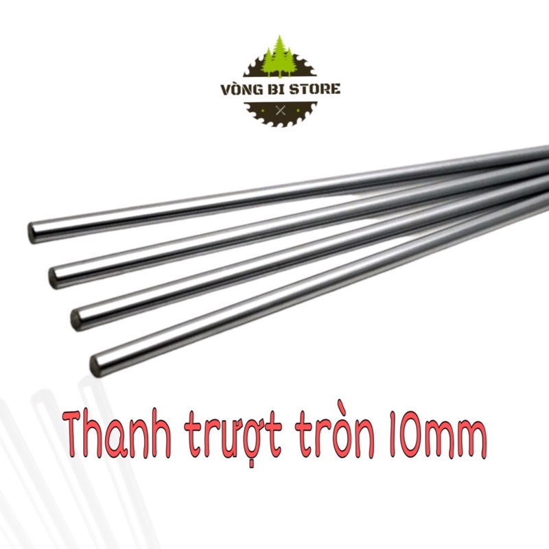 Thanh trượt tròn mạ Crom 10mm