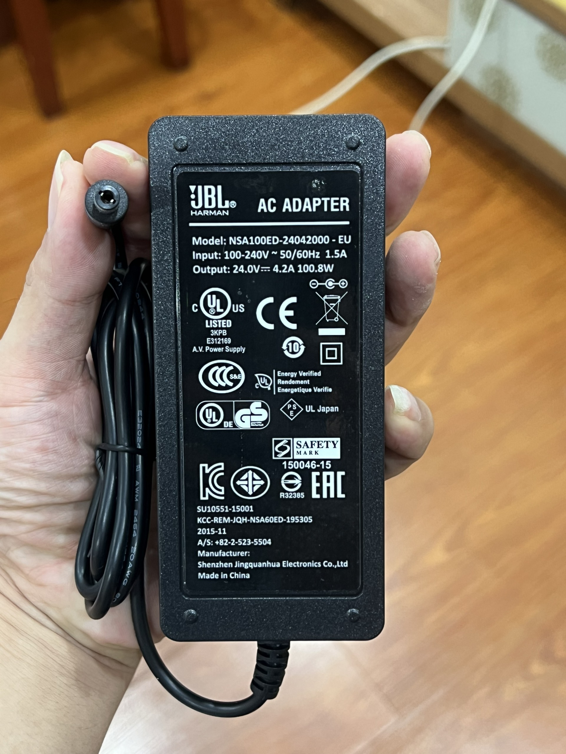 Dây sạc Loa JBL Boombox 2 (lưu ý không dùng cho Loa JBL Boombox 1)