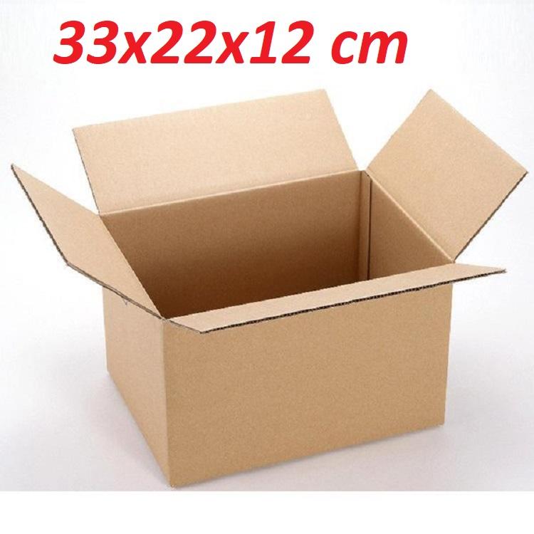 Bộ 20 thùng carton 33x22x12 cm