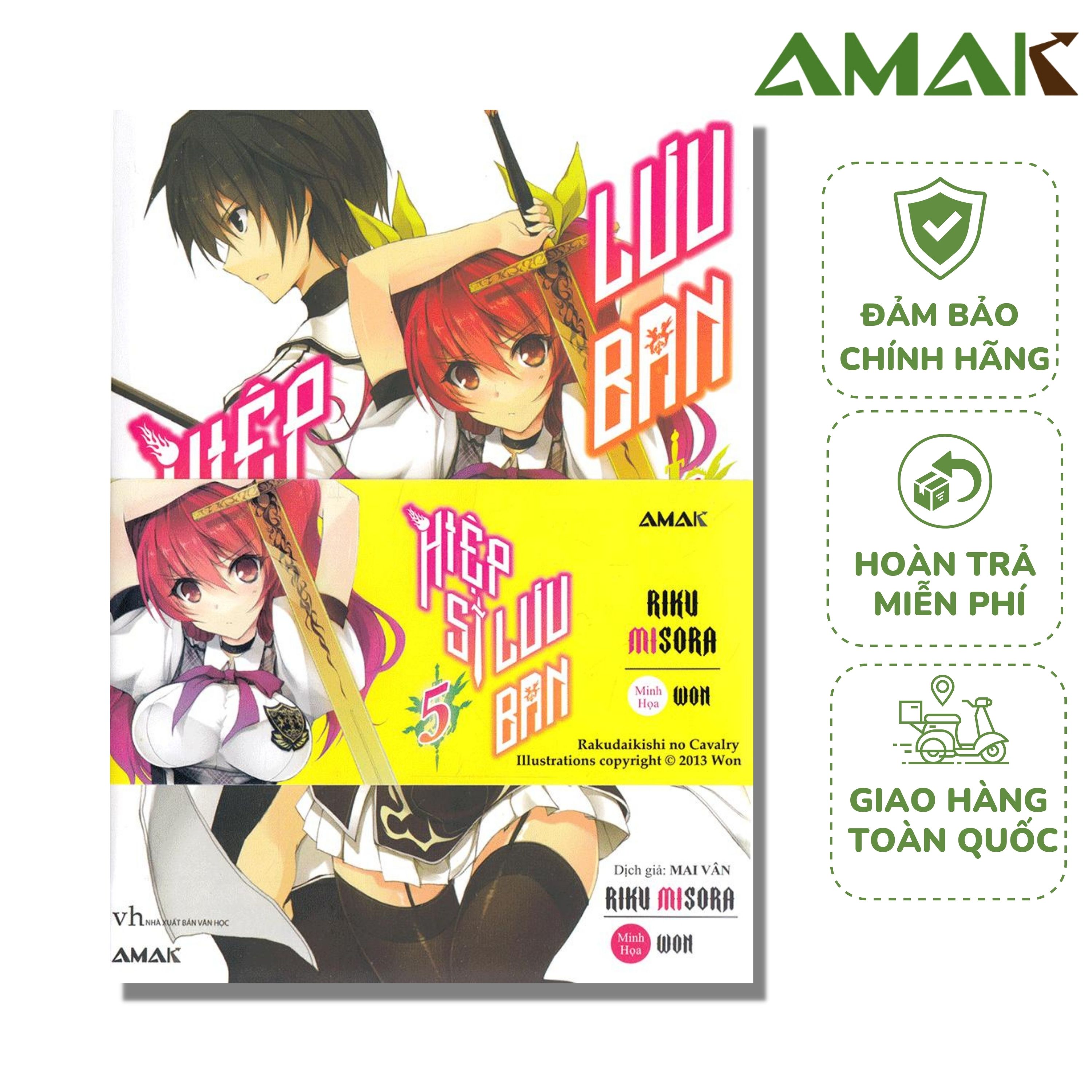 Hiệp Sĩ Lưu Ban – Tập 5 - Amak Books - Tặng Kèm Bookmark