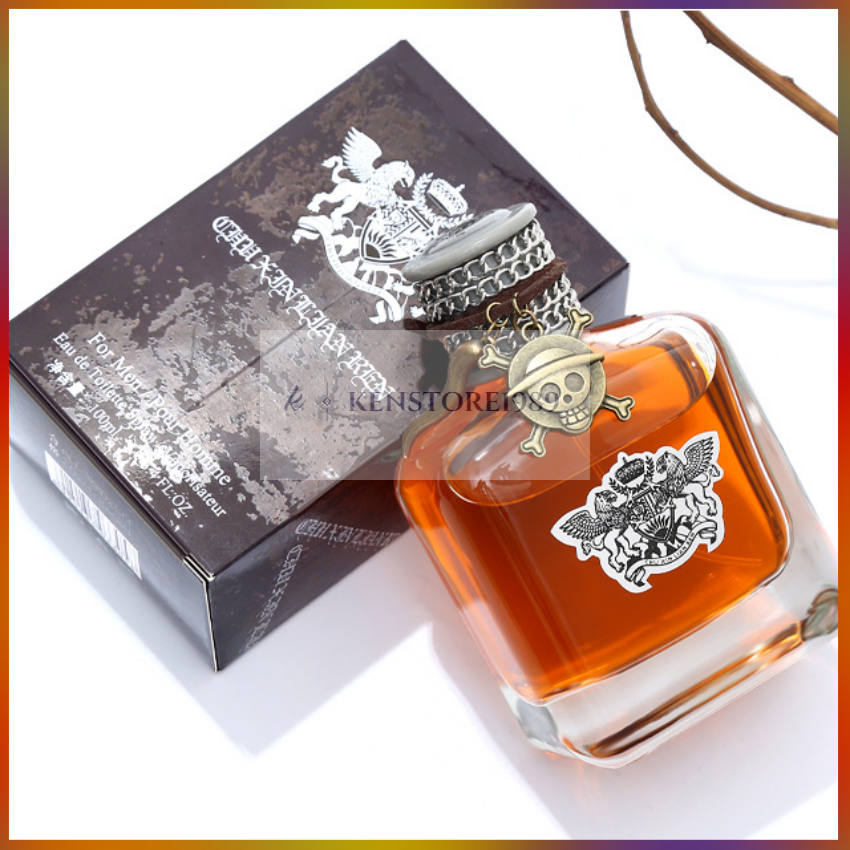 Nước hoa nam chuxinliaren 100ml/chai lắp khóa đầu lâu hương gỗ lịch lãm, sang trọng