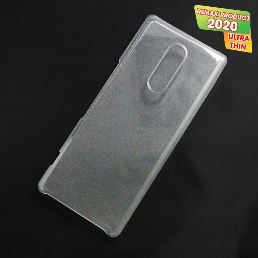 Ốp lưng nhựa cứng cho Sony Xperia XZ4 Remax Ultra Thin trong suốt