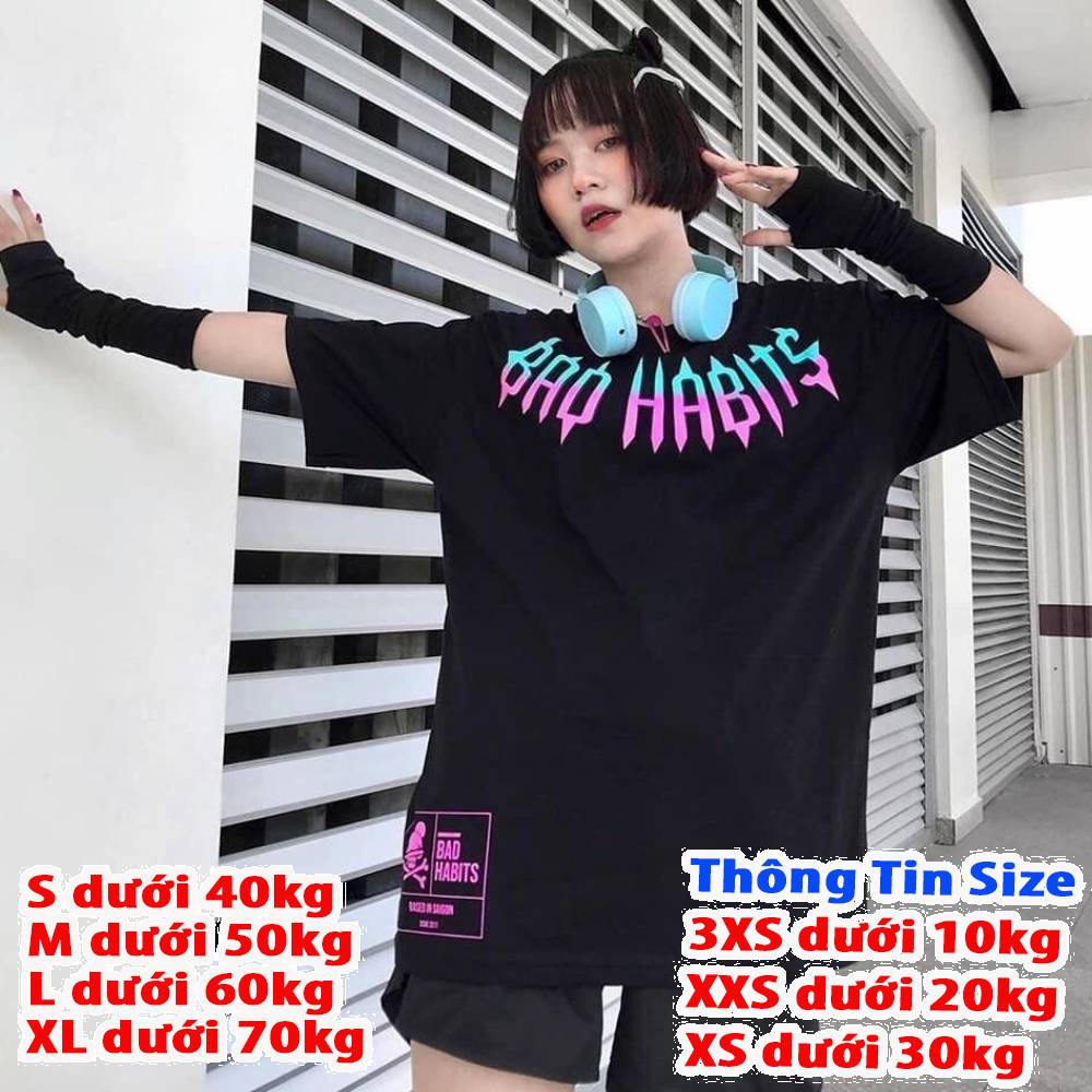 [FREESHIP TOÀN QUỐC] SET THUN BỘ BAD HABITS CỰC CÁ TÍNH