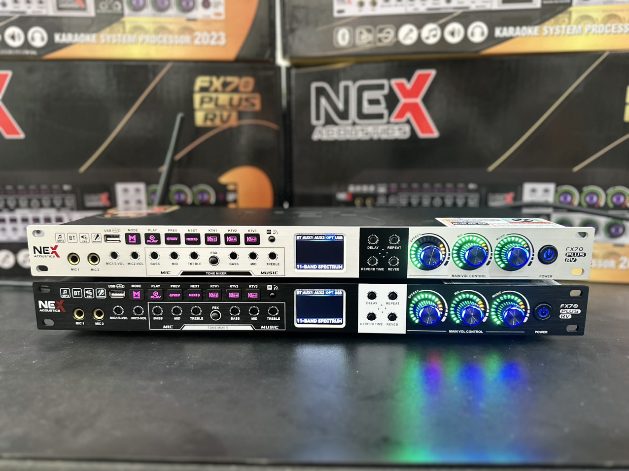 (Bán Lỗ Lấy Tương Tác)Vang cơ Nex FX70 Plus - Vang cơ thế hệ mới tích hợp 3 chế độ KTV karaoke chuyên nghiệp - Hàng Chính Hãng