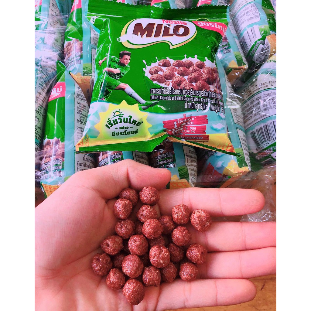 2 Bỏng Milo Thái Lan 10k/2 gói, cam kết hàng đúng mô tả, chất lượng đảm bảo, an toàn đến sức khỏe người sử dụng