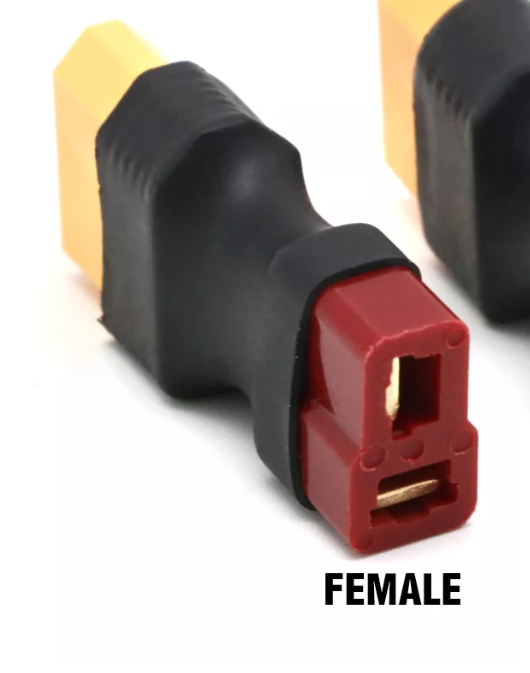 Jack chuyển pin T cái sang XT60 đực