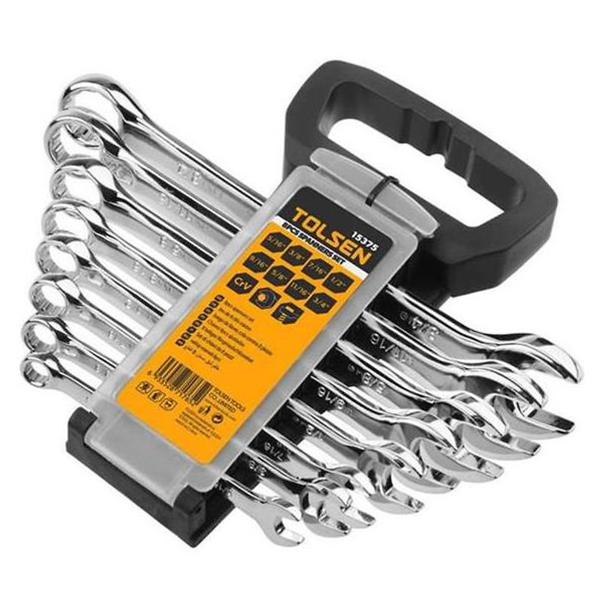 Bộ 8 khoá vòng miệng tolsen 15375