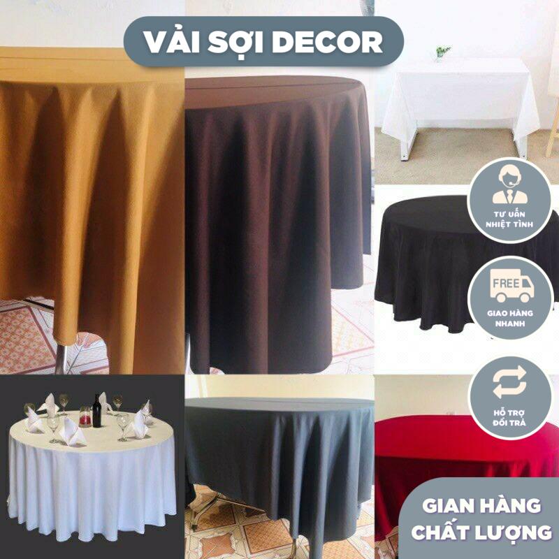Khăn trải bàn vải các màu ( kích cỡ 1,2m x 1,6m )