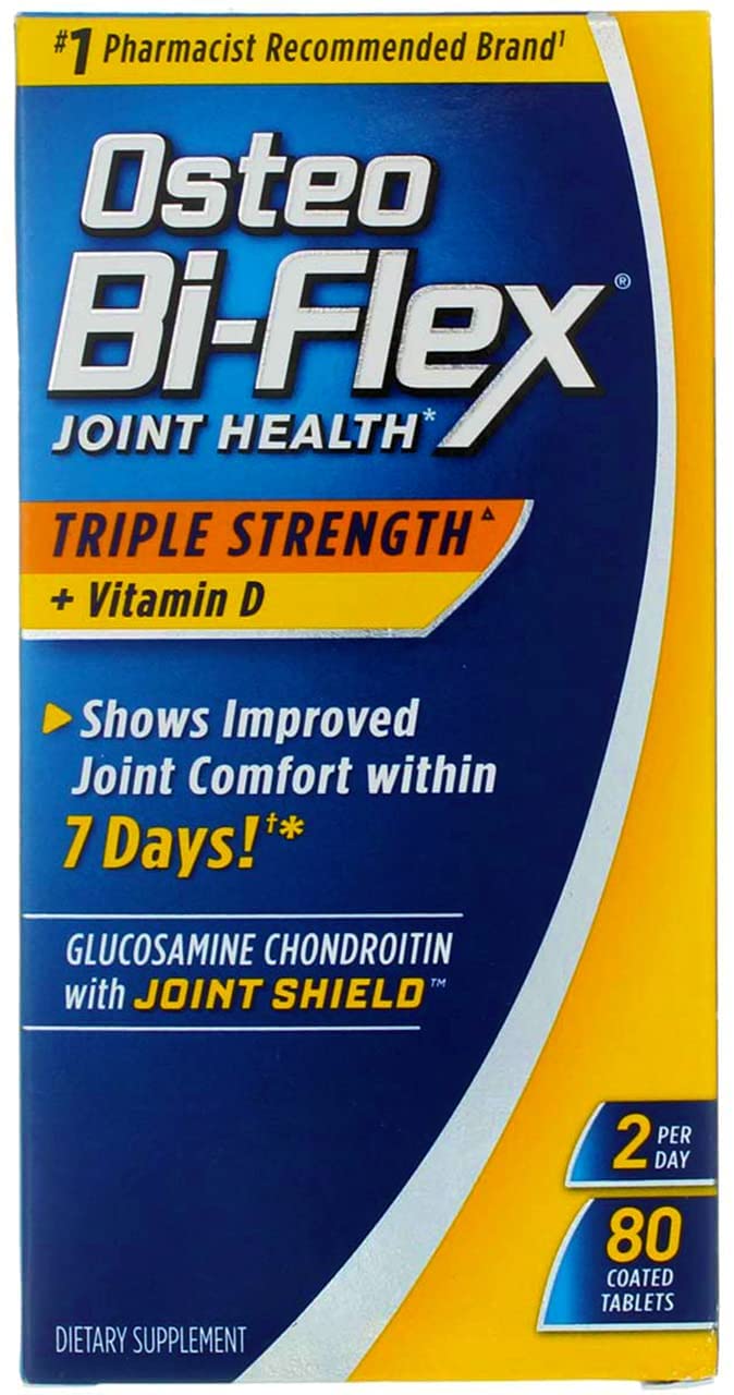 [HCM]Viên Uống hỗ trợ xương khớp Osteo Bi-Flex Triple Strength Vitamin D Của Mỹ 80 viên