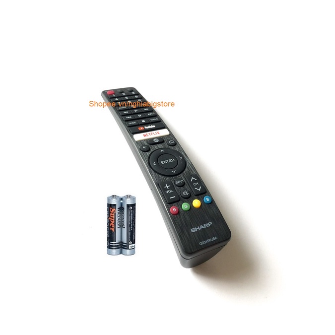 Remote Điều Khiển Tivi SHARP Internet Smart TV Android TV GB345WJSA