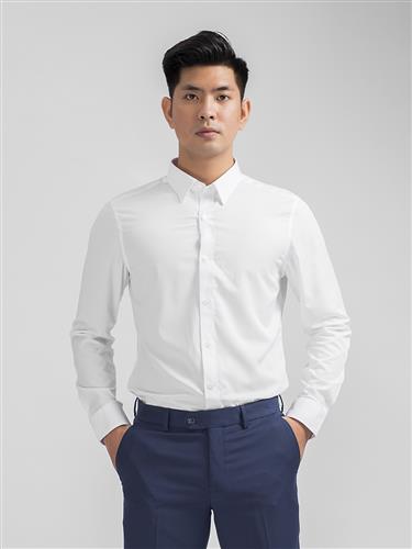 Áo sơ mi dài tay nam aristino alsr12 (trắng 1, trắng 4, size:  39 – 40 – 41 – 42 – 43