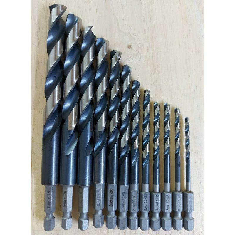 Một Mũi Khoan Sắt Inox  Impact HSS chính hãng