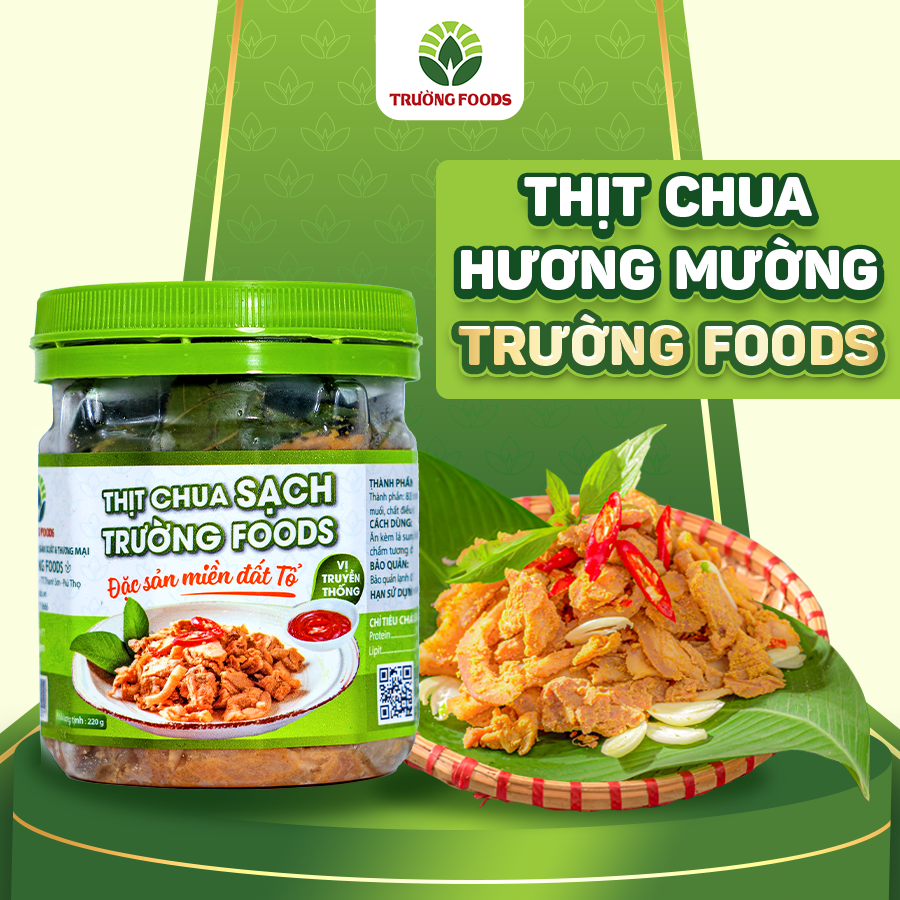 Thịt Chua Hương Mường Trường Foods 200g