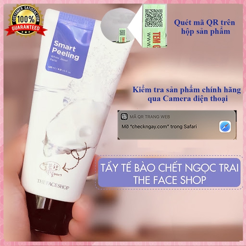 Tẩy Da Chết - Tẩy Tế Bào Chết Chiết Xuất Ngọc Trai