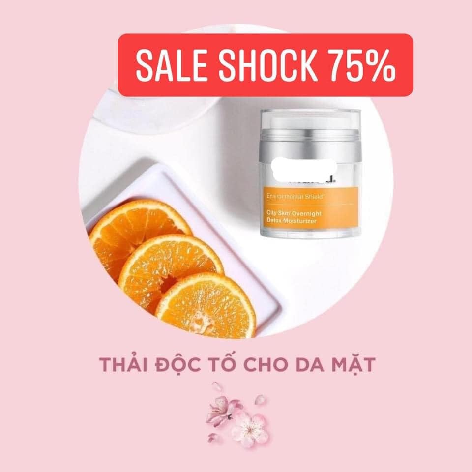 Kem dưỡng thải độc da ban đêm với chiết xuất tế bào gốc cực đỉnh