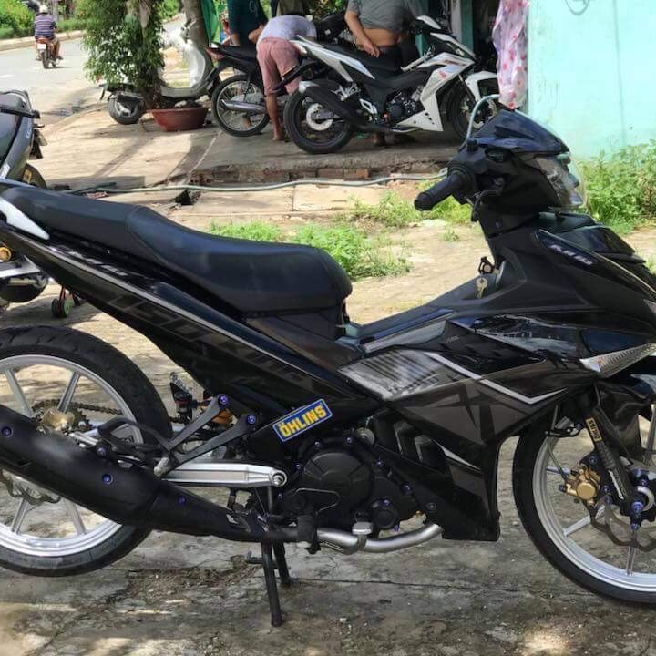 Tem rời Ex 150 Mxking xám chỉ trắng 3 lớp cao cấp ko bay màu