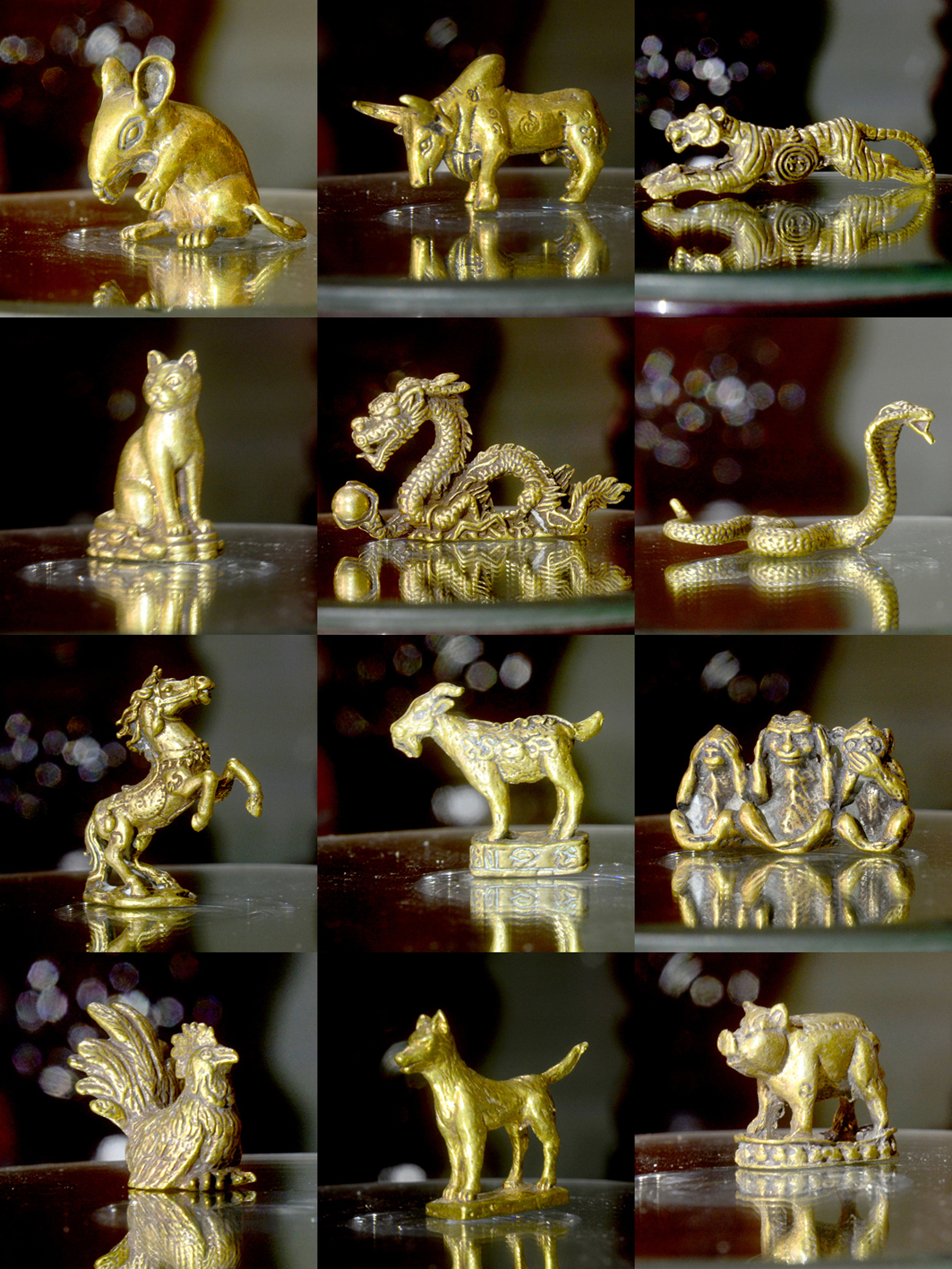 [HCM]Một tượng con giáp-Linh vật phong thủy bằng đồng