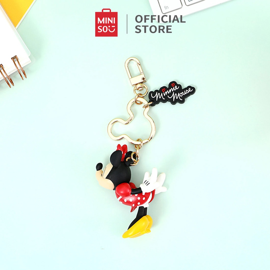 Móc treo trang trí Minnie Mouse Collection Miniso Couple Key Chain Pendant