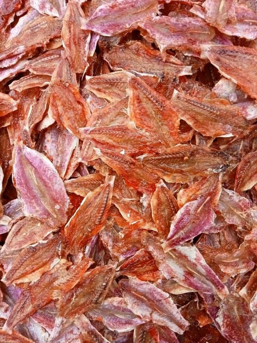 Khô cá linh phèn, tẩm gia vị vừa ăn, hàng như hình, Khô ông chín