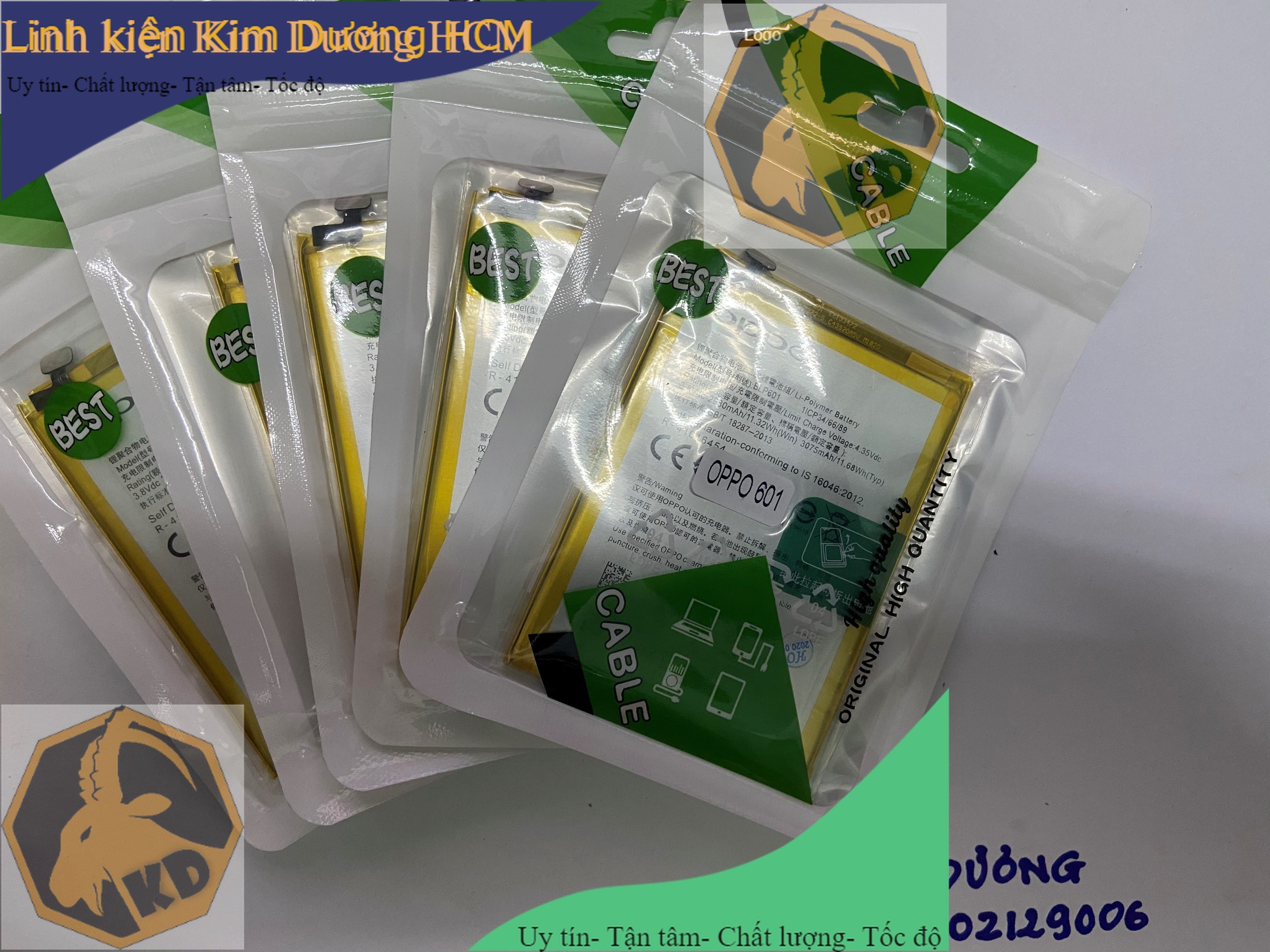 [HCM]Pin Oppo F1s/ A59/A1601  (Mã pin: BLP-601)
