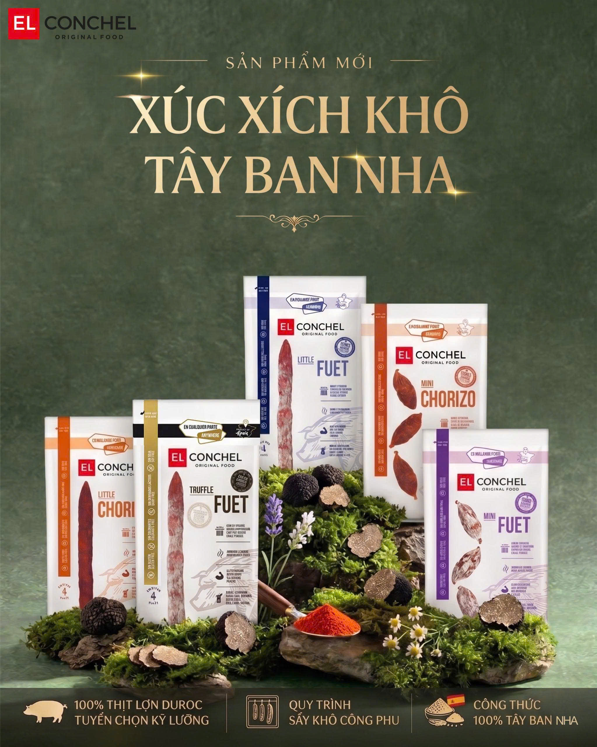 Xúc Xích Khô Fuet Tây Ban Nha