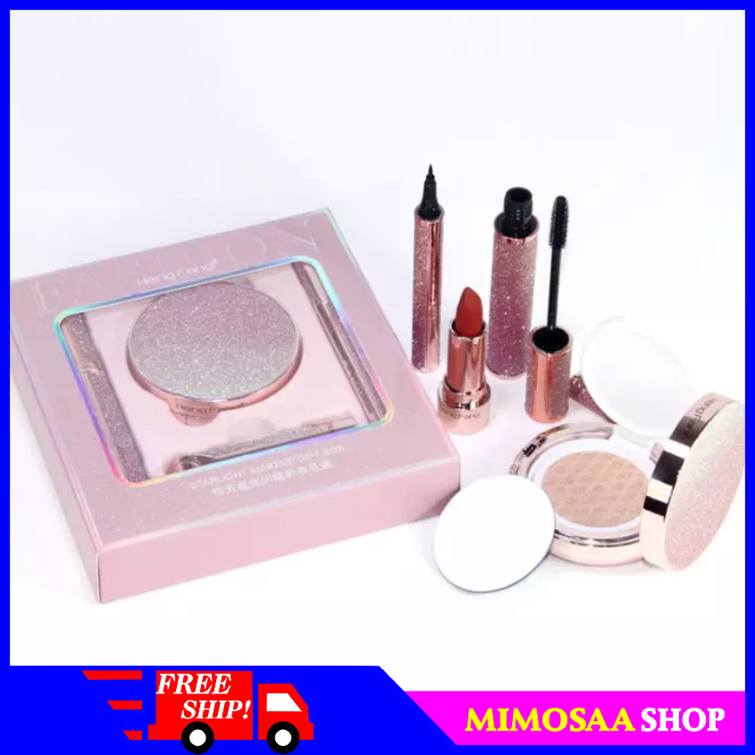 [HCM][TẶNG NƯỚC HOA 20ML] Set trang điểm 4 món Star Hengfang - Set trang điểm kiêm tuyến hàng nội địa Trung
