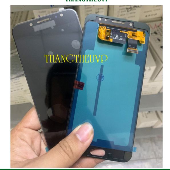Màn hình samsung J7 Plus - Màn ic, zin sử dụng công nghệ màn amoled