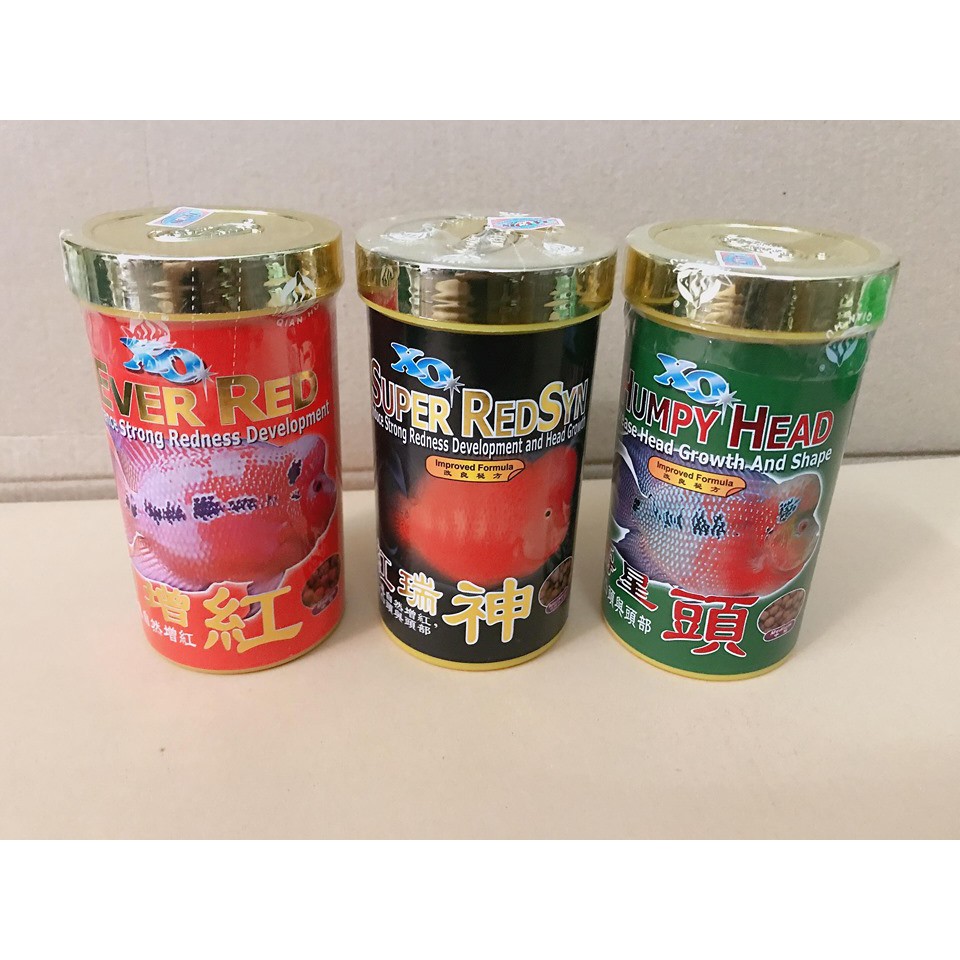 Thức ăn cá la hán xo loại 120g - thức ăn cao cấp. - màu đỏ, sản phẩm đa dạng về mẫu mã, kích thước, chất lượng tốt, cam kết cung cấp sản phẩm đang được săn đón