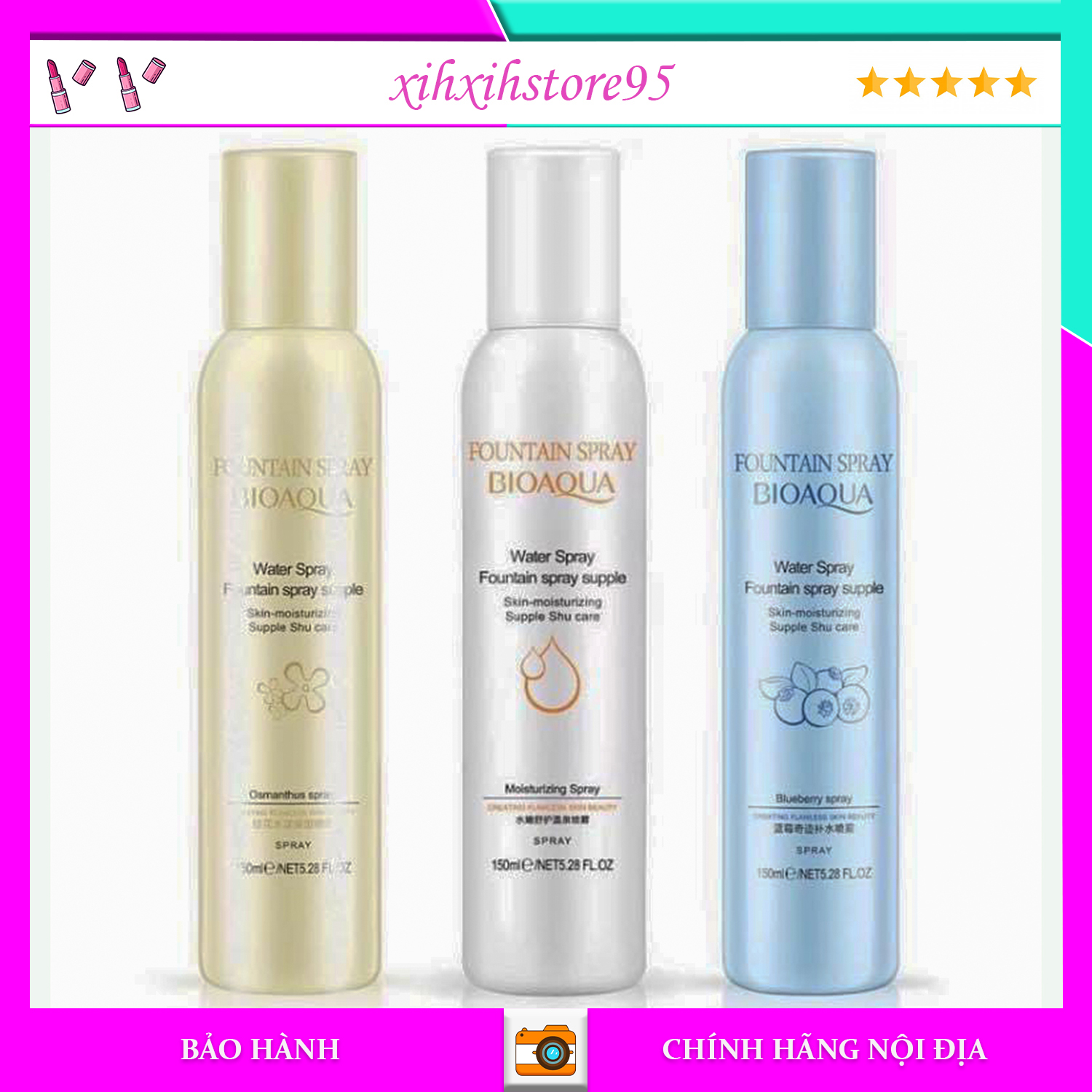 Xịt khoáng dưỡng ẩm Bioaqua