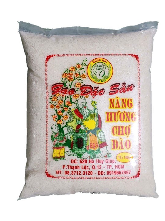 Gạo nàng hương chợ đào túi 10 kg