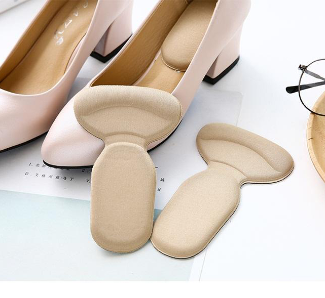 Miếng Dán Lót Gót Giày Chữ T Chống Nhấc Gót, Giảm Đau Gót Chân (1 Cặp)