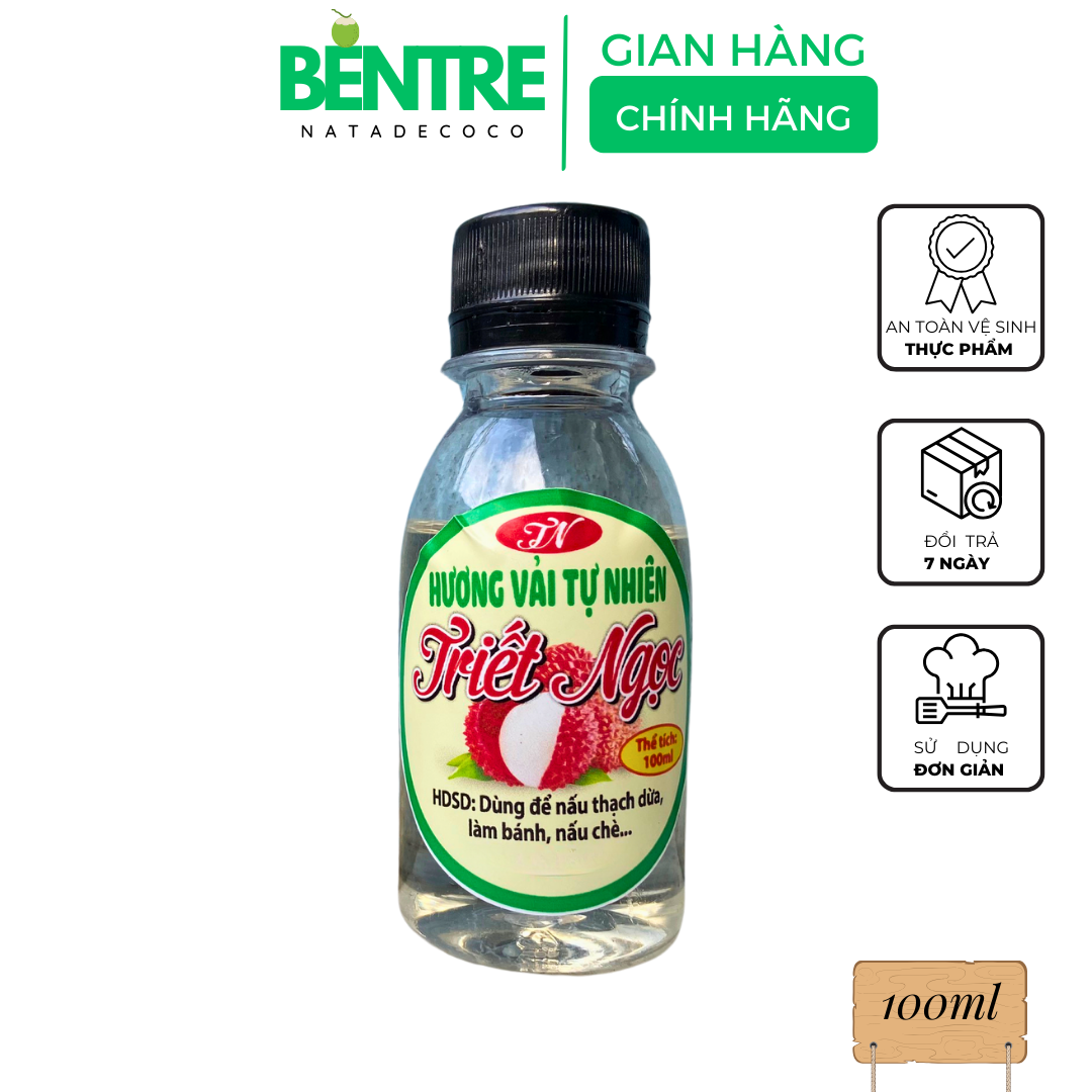 100ml Hương Vải nấu thạch dừa