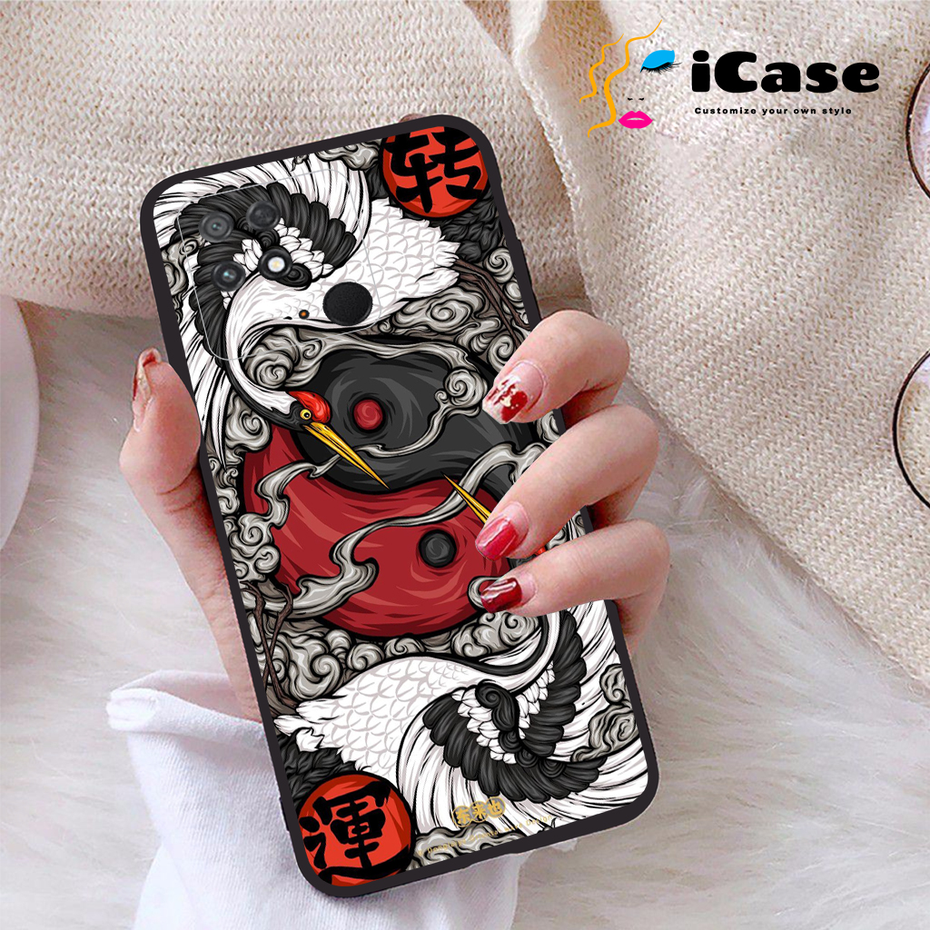 Ốp lưng xiaomi poco c40 viền dẻo tpu bst rong