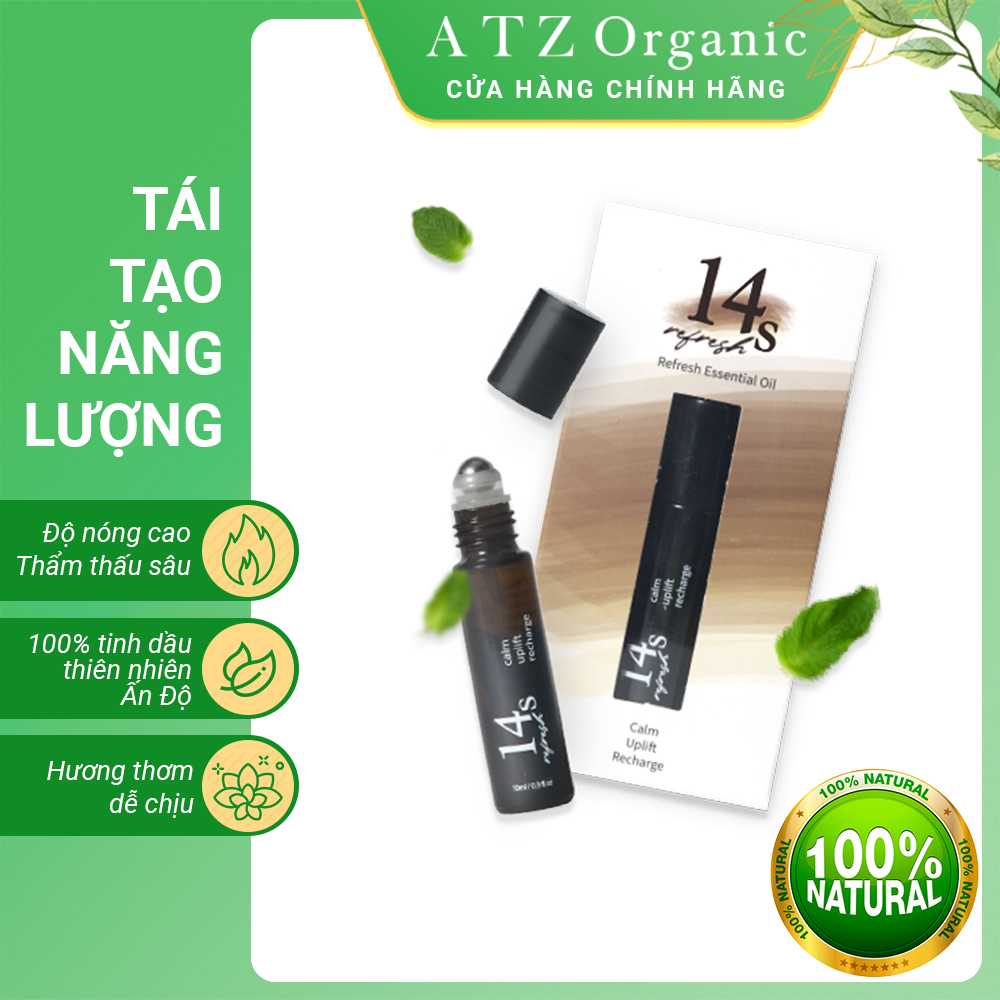 Tinh dầu lăn 14S Refresh - Cân bằng và tái tạo năng lượng