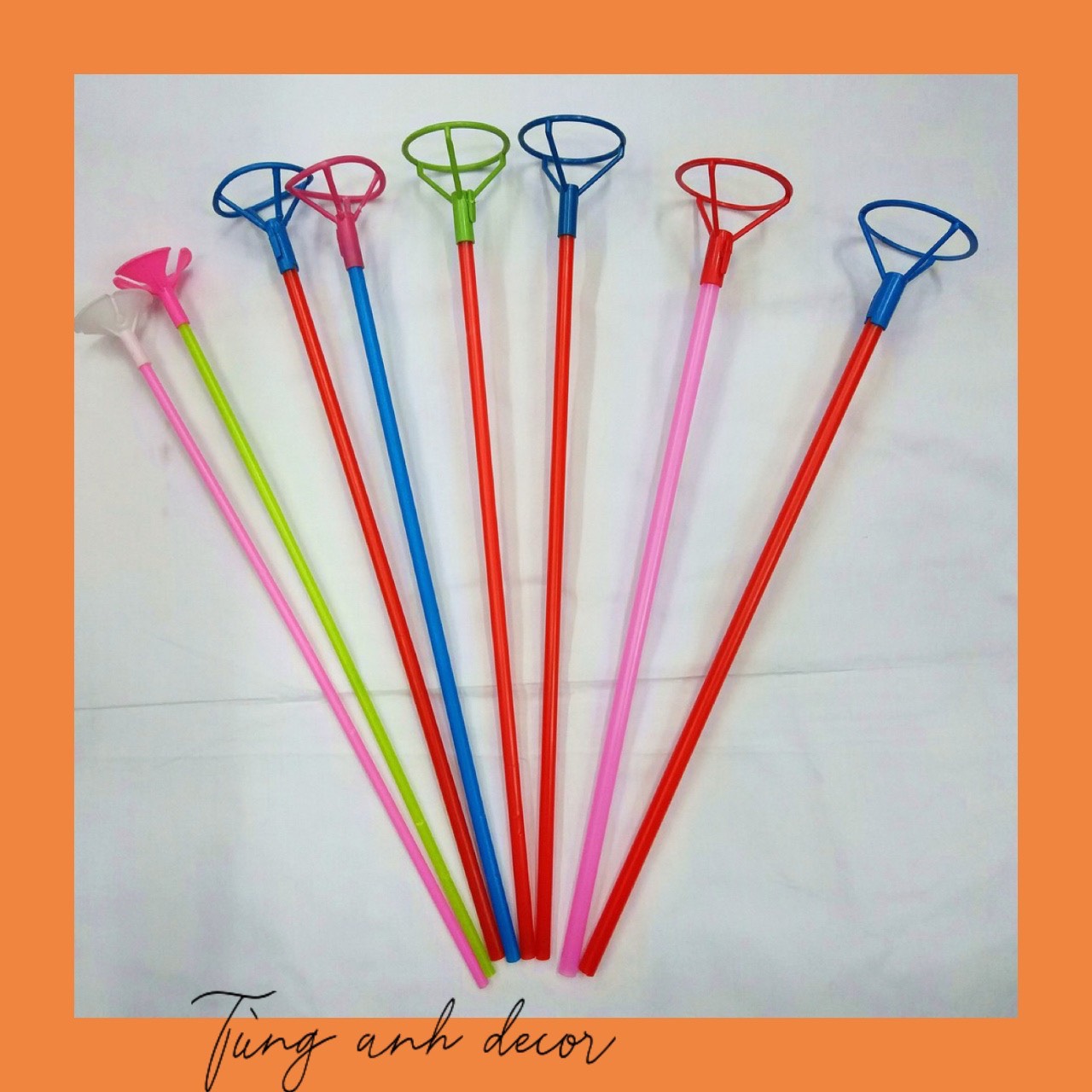 100 que gài bóng bay size 25cm cài bóng tròn cao su