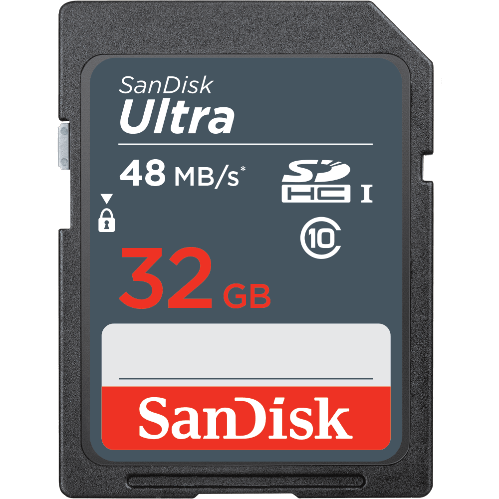 Sandisk sdhc ultra 32gb class 10 48mb/s