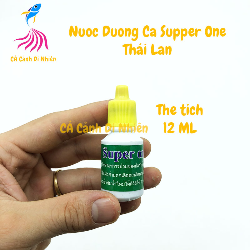 Nước dưỡng cá Super One Thái Lan 12 ML - Cá Cảnh Di Nhiên