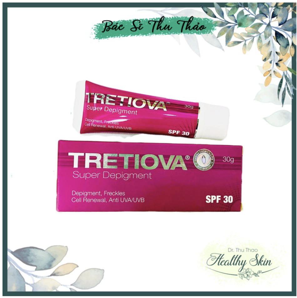 [HCM][30g] Kem hỗ trợ giảm thâm nám sáng da TRETIOVA