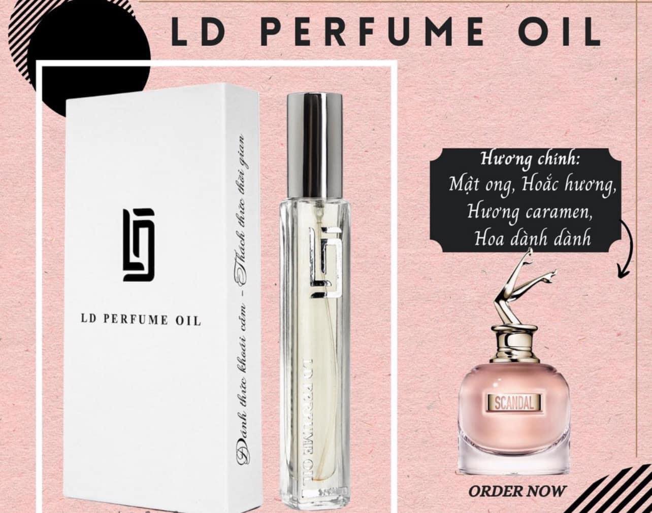 Tinh dầu nước hoa pháp ld26 scandal 12ml - ld perfume oil