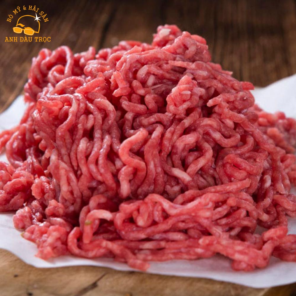 Thịt Bò Xay 100% Bò Mỹ 500gr - Giao Siêu Tốc HCM