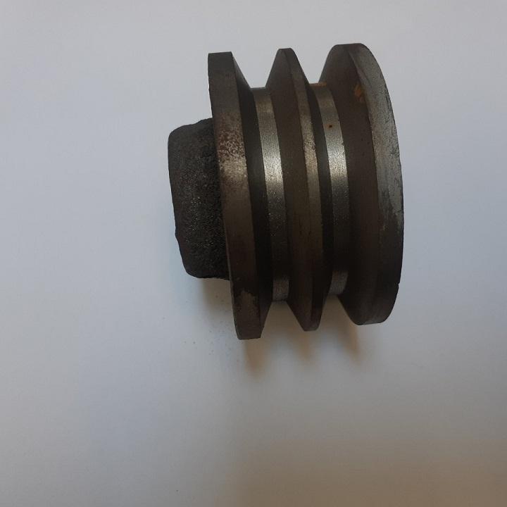 Puly 7 cm cốt 24mm hai rãnh B