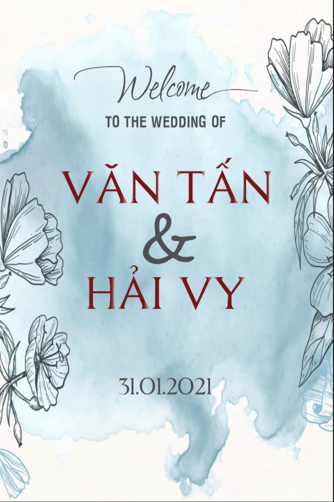 BẢNG CƯỚI LỄ VU QUY_LỄ THÀNH HÔN  TÊN CÔ DÂU CHÚ RỂ TRANG TRÍ ĐÁM CƯỚI