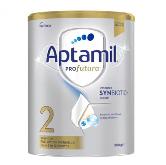 Sữa Aptamil Profutura Úc số 2 cho bé từ 6 đến 12 tháng tuổi hộp 900g