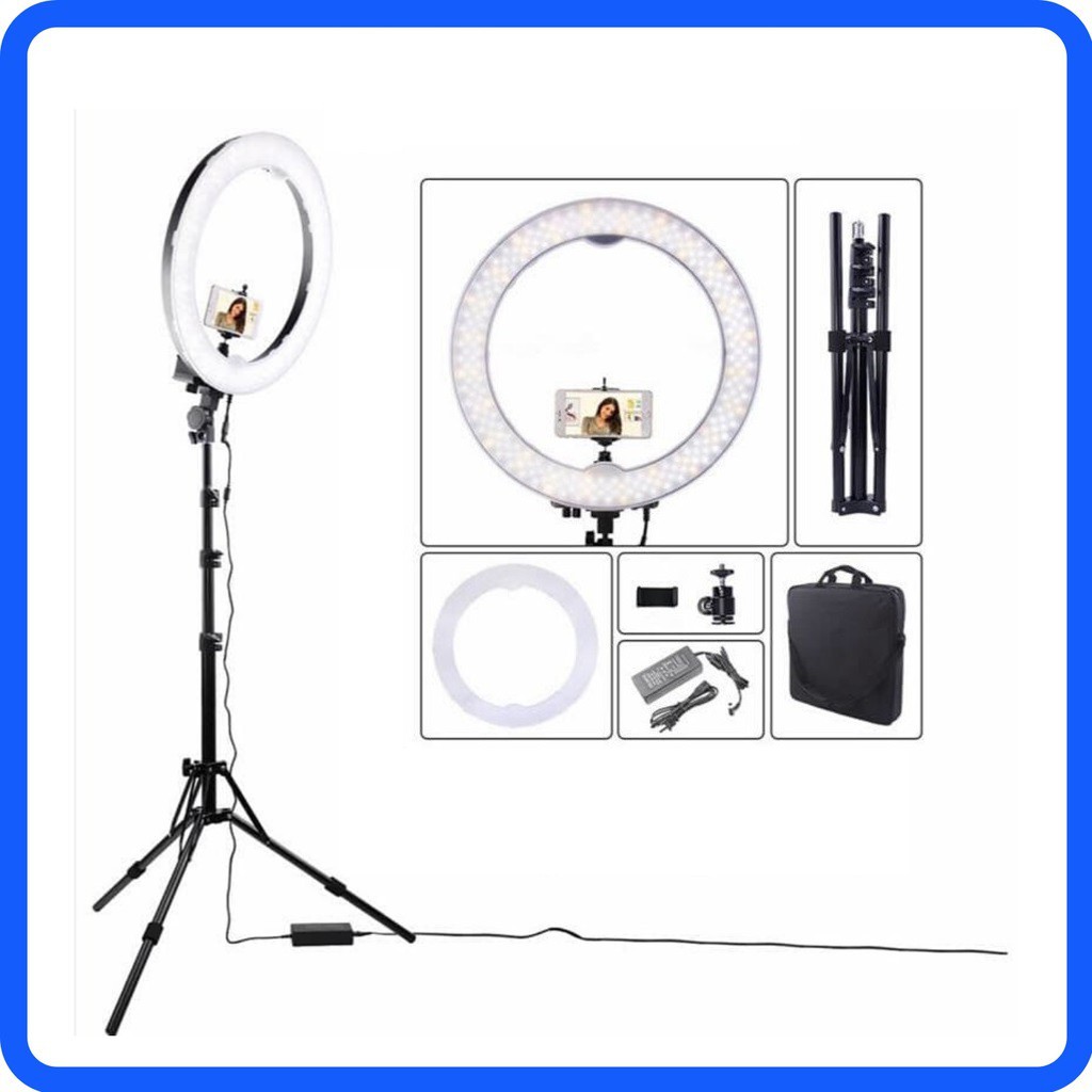 Đèn livestream cảm ứng K45 (Size 45cm),Có Điều Khiển ,3 CHẾ ĐỘ SÁNG,PHÍM Cảm Ứng | Đèn Livestream ,Chiếu Sáng Studio, Makeup, Quay Phim , Đèn Livestream Bán Hàng - Make Up , Phun Xăm Chuyên Nghiệp