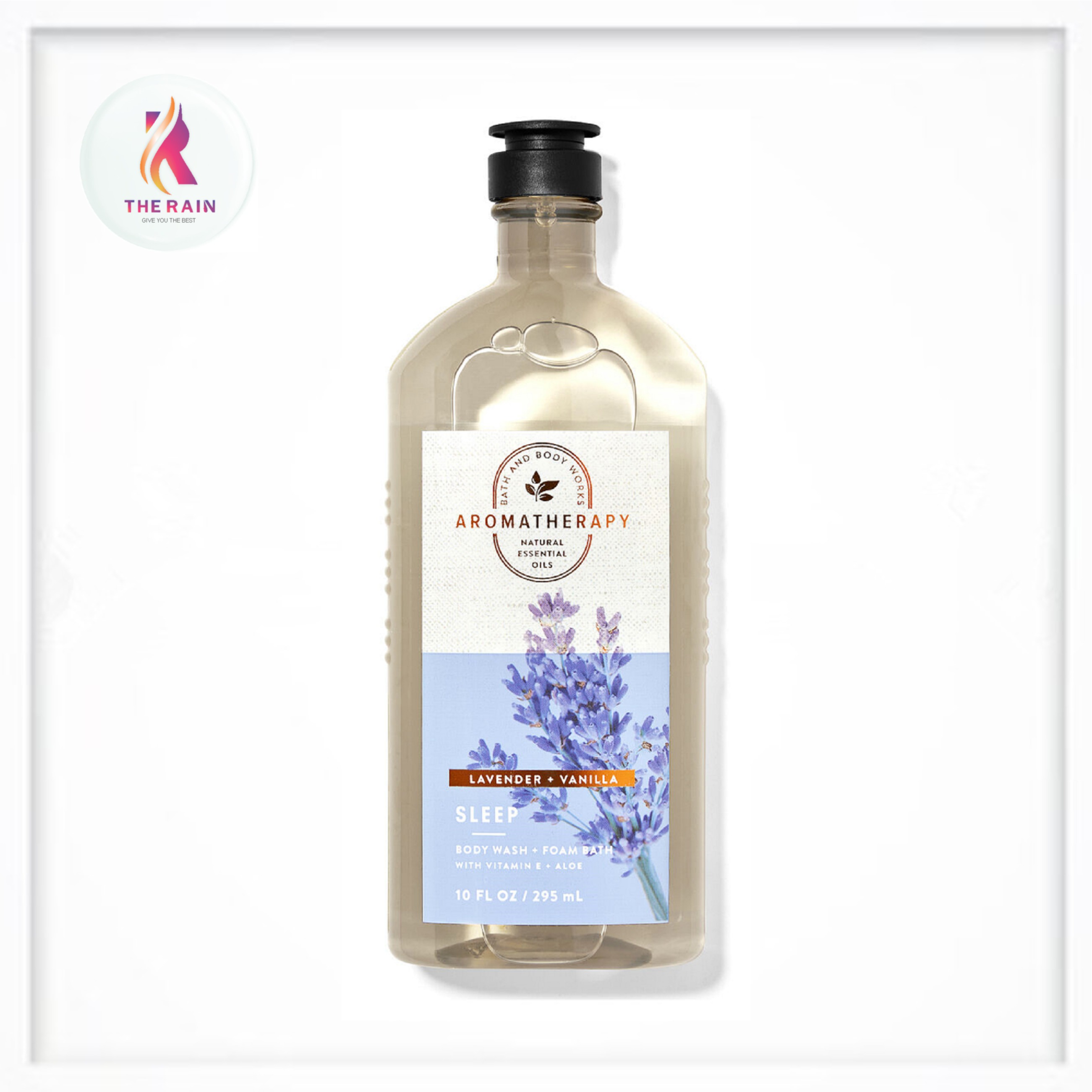 Gel tắm thư giãn Bath & Body Works Aromatherapy Sleep Lavender + Vanilla 295ml